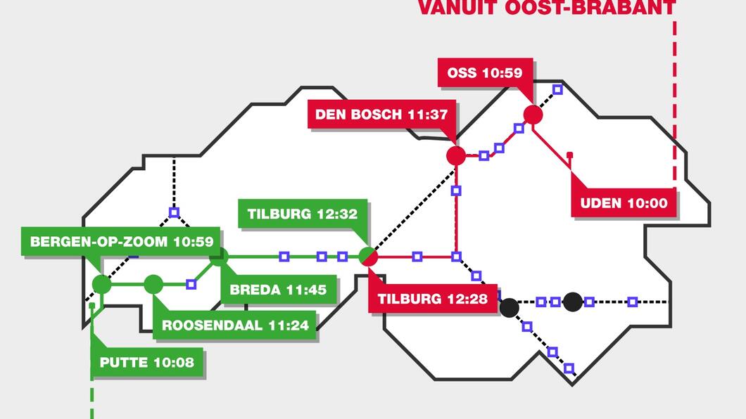 OV actie GL PvdA routekaart