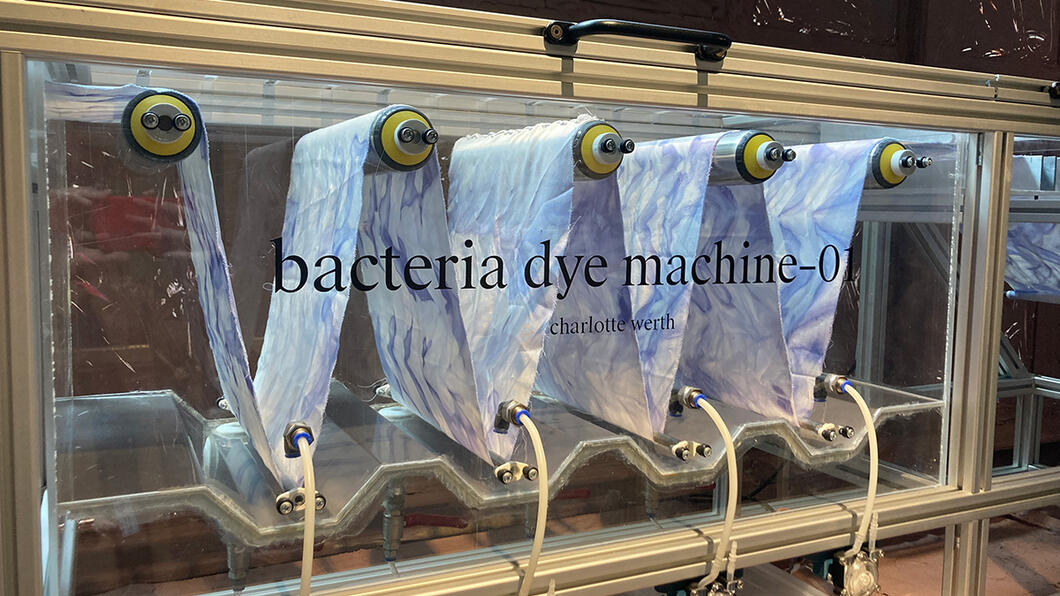 Verfmachine bacteriën