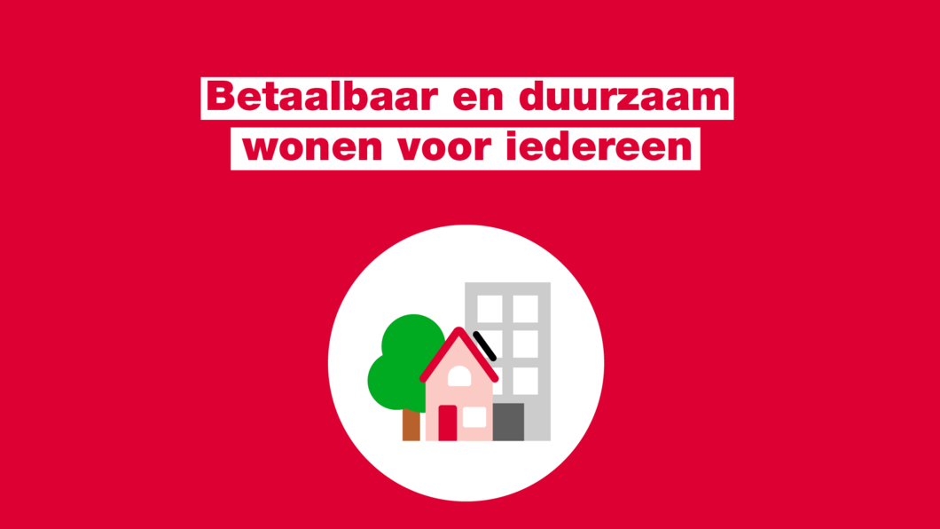 Betaalbaar en duurzaam wonen voor iedereen