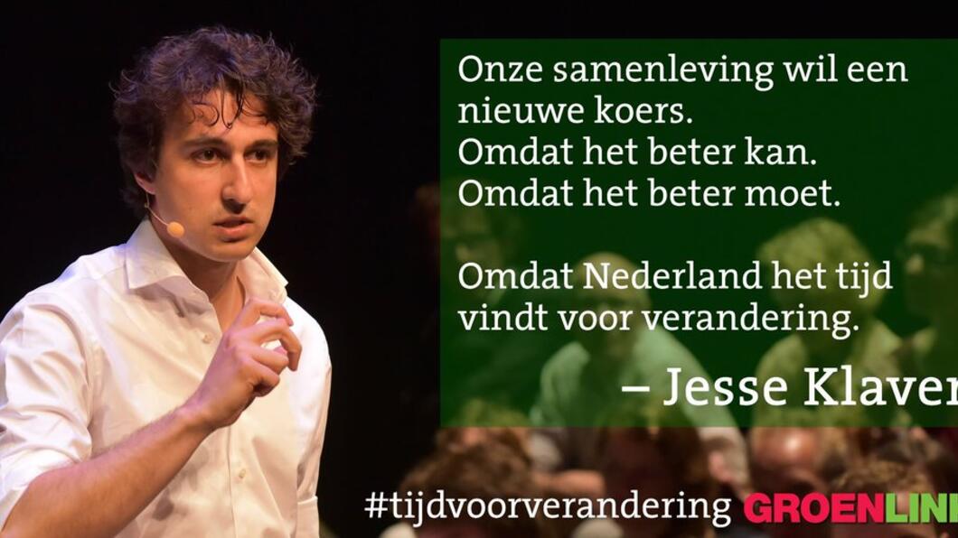 Jesse Klaver #stemvoorverandering Jesse Klaver #stemvoorverandering